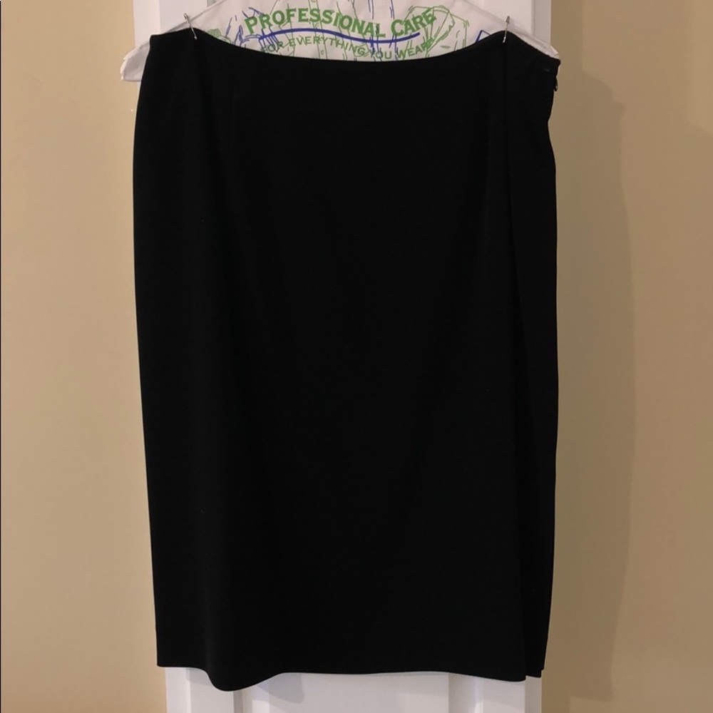 Black skirt.